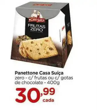 Panettone casa suíça
