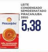 Apoio Mineiro Leite condensado semidesnatado piracanjuba oferta