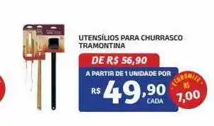 Bahamas Mix Untensilios para churrasco tramontina oferta