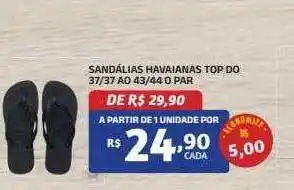 Sandálias havaianas top do