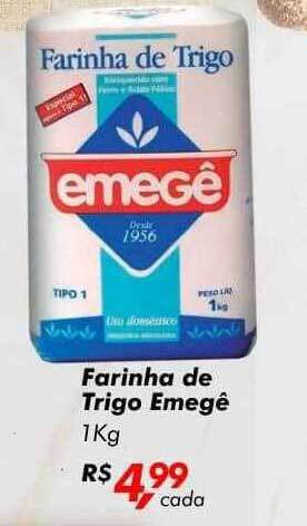 Big Box Farinha de trigo emegê oferta