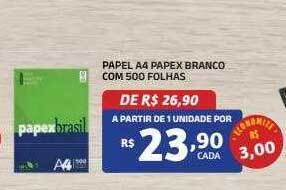 Bahamas Mix Papel a4 papex branco com 500 folhas oferta