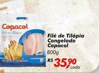 Big Box Filé de tilápia congelado copacol oferta