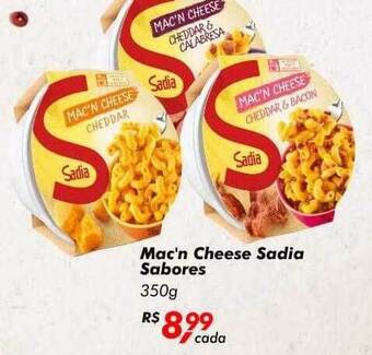 Big Box Mac'n cheese sadia sabores oferta