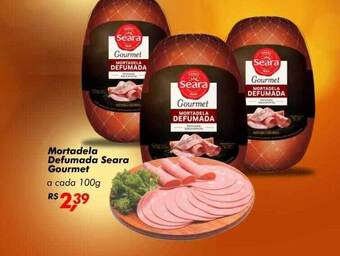 Big Box Mortadela defumada seara gourmet oferta