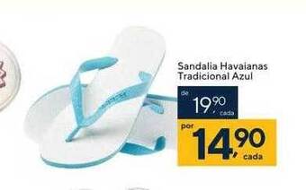 Coop Sandalia havaianas tradicional azul oferta
