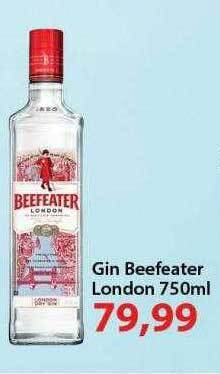 Chama Supermercados Gin beefeater london oferta