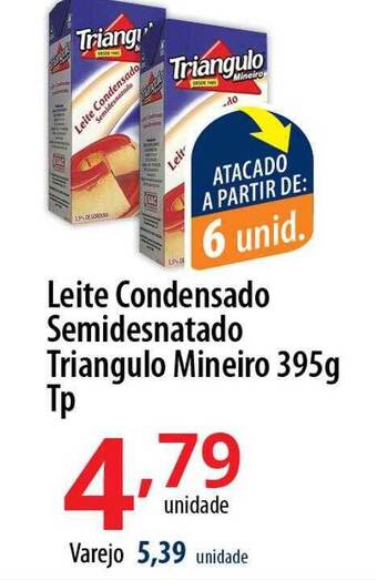 Akki Atacadista Leite condensado semidesnatado triangulo mineiro oferta