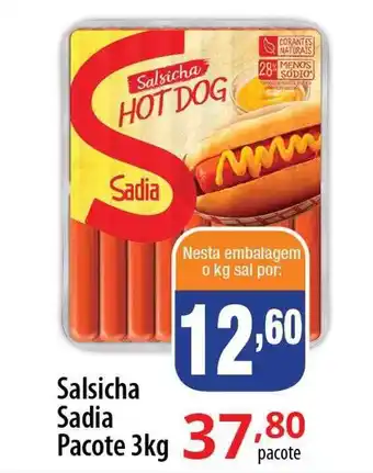 Akki Atacadista Salsicha sadia pacote oferta