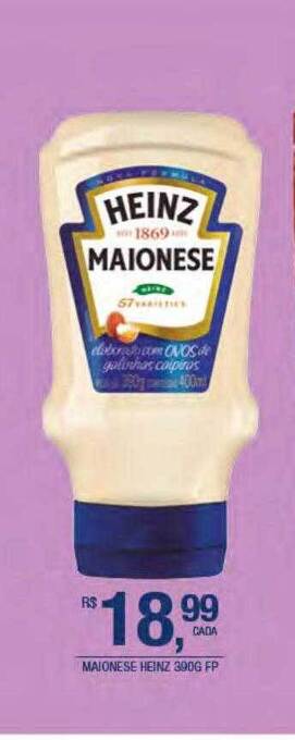 DB Supermercados Maionese heinz oferta