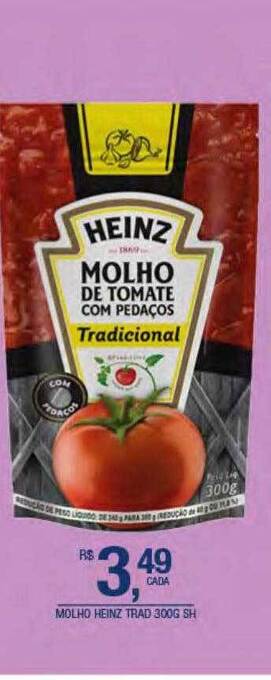 DB Supermercados Molho heinz trad oferta