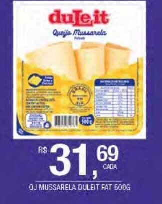 DB Supermercados Qj mussarela duleit fat oferta