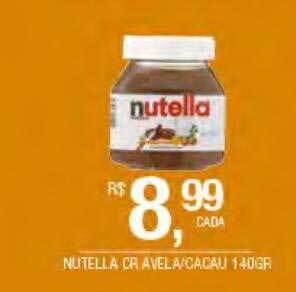 DB Supermercados Nutella cr avela-cacau oferta