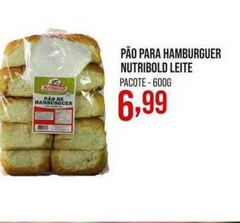 Decisão Atacarejo Pão para hamburguer nutribold leite oferta