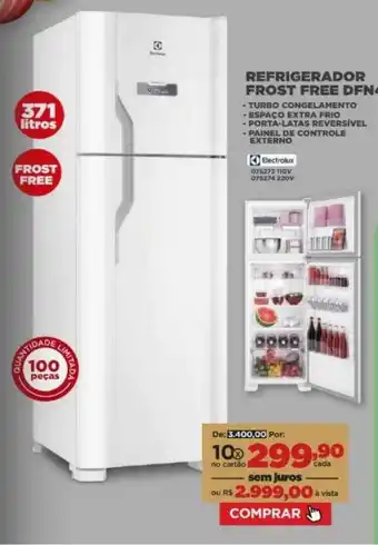 Móveis Simonetti Refrigerador frost free dfn oferta