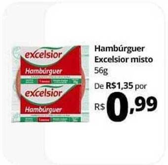 Supermercados Baklizi Hambúrguer excelsior misto oferta