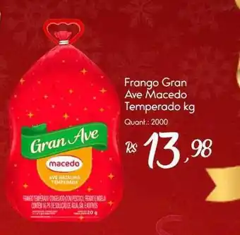Giassi Supermercados Frango gran ave macedo temperado kg oferta