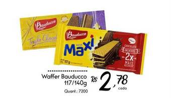 Giassi Supermercados Waffer bauducco oferta