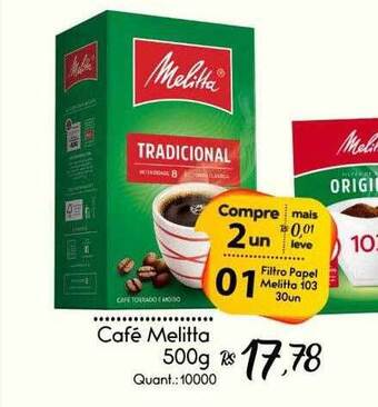 Giassi Supermercados Café melitta oferta