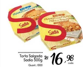 Torta salgada sadia