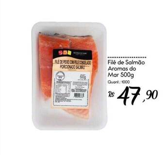 Giassi Supermercados Filé de salmão aromas do mar oferta