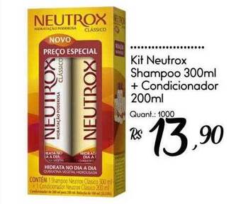Giassi Supermercados Kit neutrox shampoo + condicionador oferta