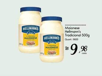 Giassi Supermercados Maionese hellmann's tradicional oferta