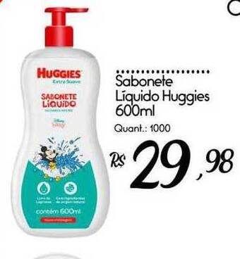 Giassi Supermercados Sabonete líquido huggies oferta