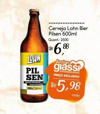 Giassi Supermercados Cerveja lohn bier pilsen oferta