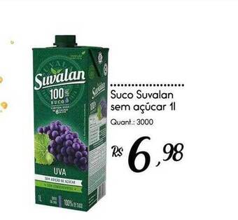 Giassi Supermercados Suco suvalan sem açucar oferta