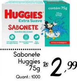 Giassi Supermercados Sabonete huggies oferta