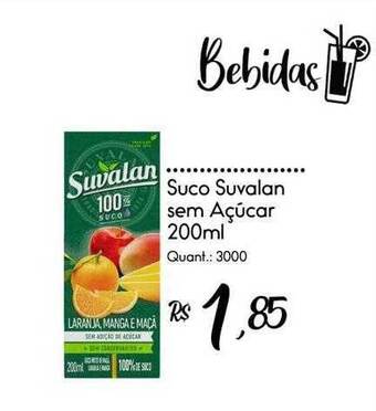 Giassi Supermercados Suco suvalan sem açucar oferta