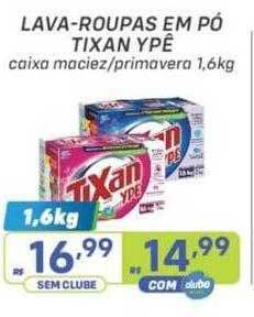 Lava-roupas em pó tixan ypê