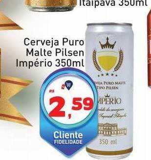 Tonin Superatacado Cerveja puro malte pilsen império oferta