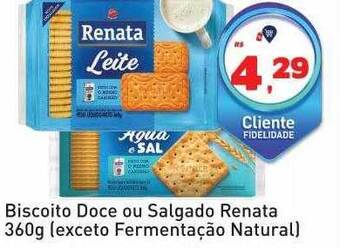 Tonin Superatacado Biscoito doce ou salgado renata oferta
