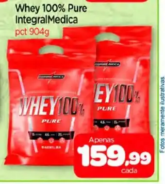 Nordestão Whey 100% Pure Integral/ Medica 904g oferta