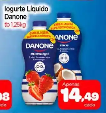 Nordestão Iogurte Liquido Danone 1.25kg oferta