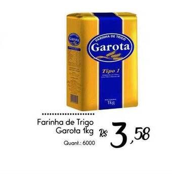 Farinha de trigo garota