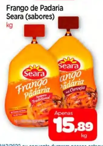 Nordestão Frango de Padaria Seara 1kg oferta