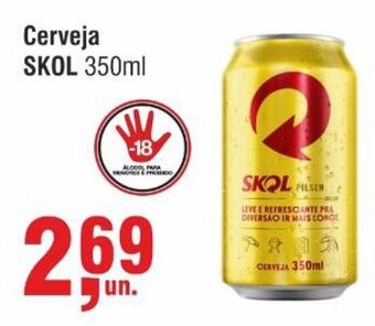 Higa Atacado Cerveja Skol 350ml oferta