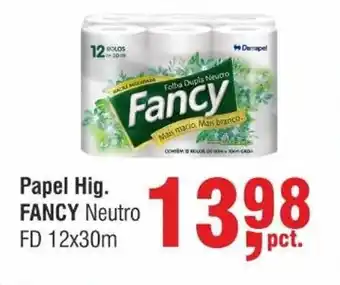 Papel Hig. Fancy 12x30m