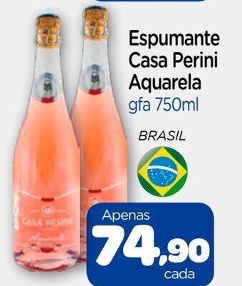 Espumante Casa Perini Aquarela 750ml