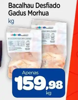 Bacalhau desfiado Gadus Morhua 1kg