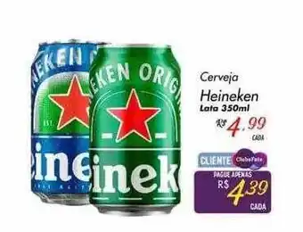 Muffato Cerveja heineken lata oferta