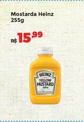 Villarreal Supermercados Mostarda heinz oferta