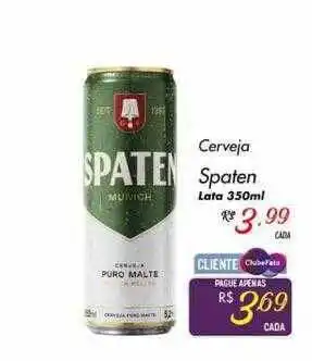 Muffato Cerveja spaten lata oferta