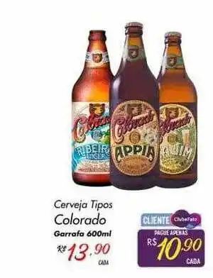 Muffato Cerveja tipos colorado garrafa oferta