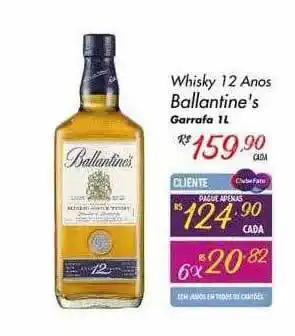 Muffato Whisky 12 anos ballantine's garrafa oferta