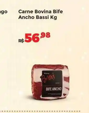 Villarreal Supermercados Carne bovina bife ancho bassi oferta