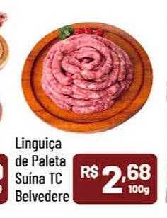 Supermercados Goes Linguiça de paleta suina tc belvedere oferta